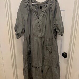 esby Millie Dress in Jasper Gray Size Large